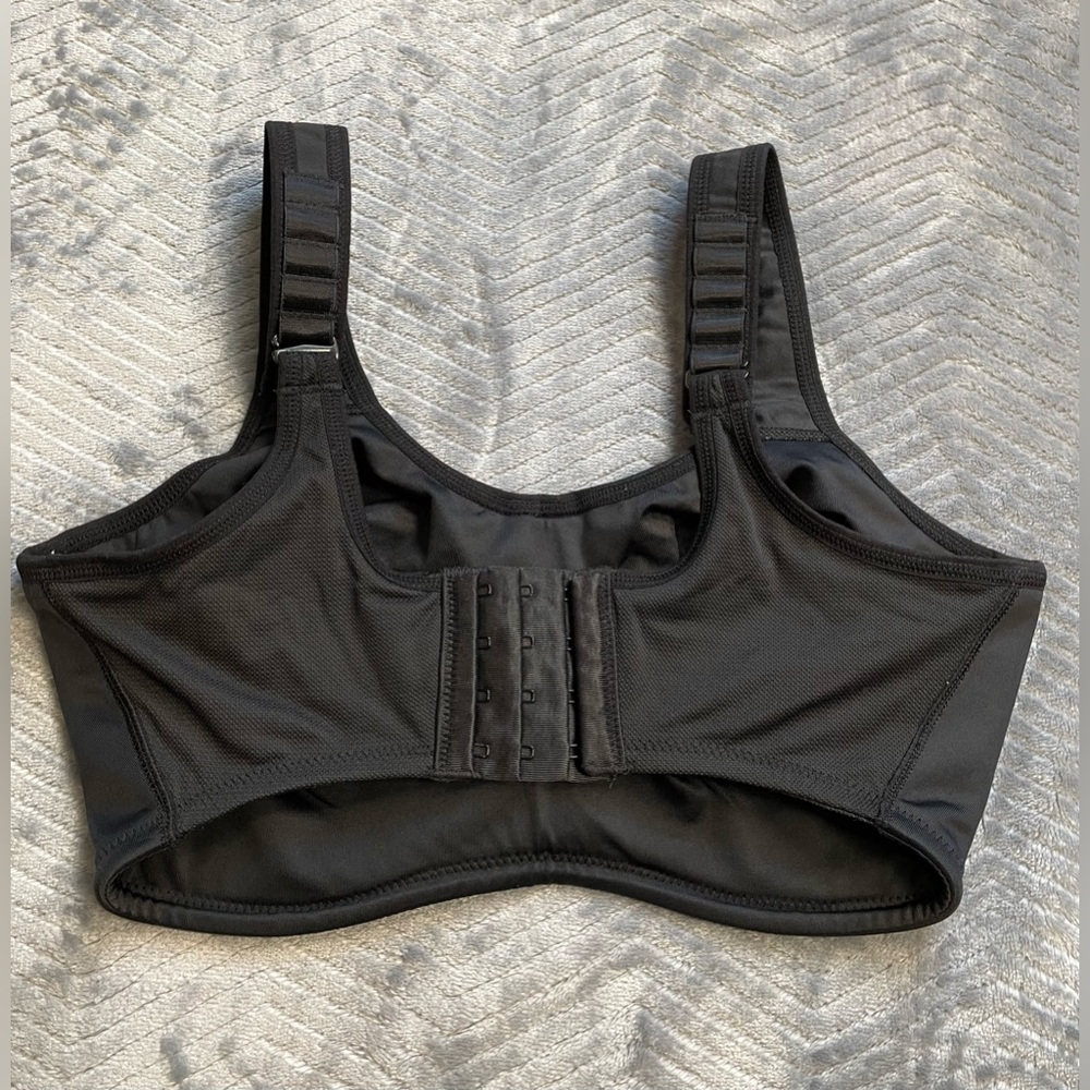 Wacoal Black Full-Coverage Support Sports Bra - Picture 3 of 4